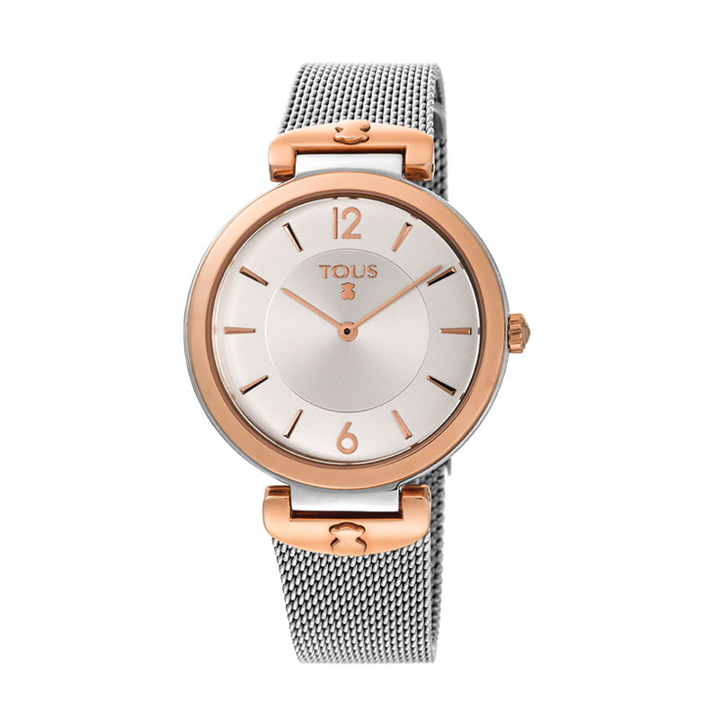 Reloj Tous S-Mesh, bicolor
