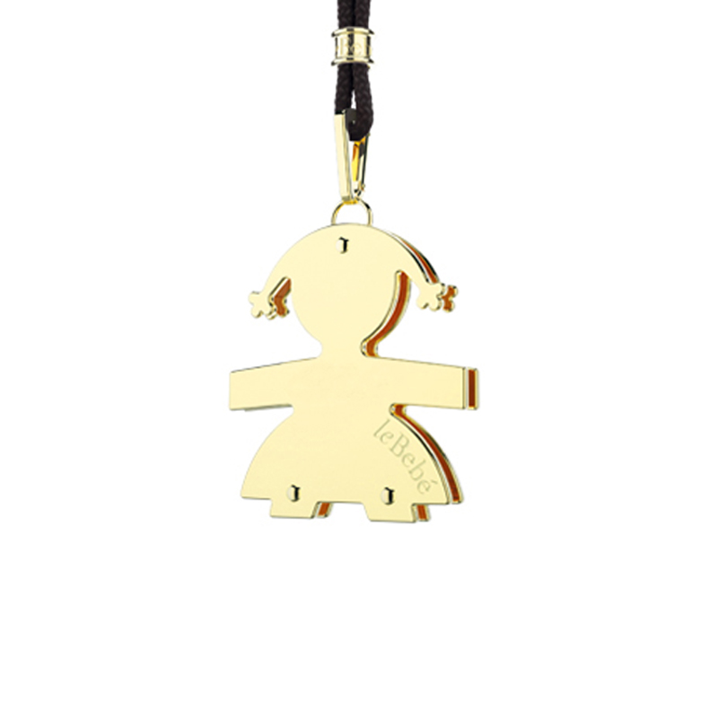 Colgante de niña para mamá.