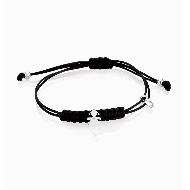 Pulsera con cordón, niña