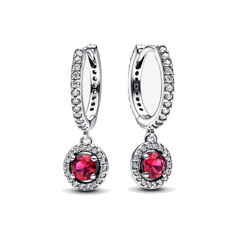 Pendientes Pandora, en clave rojo