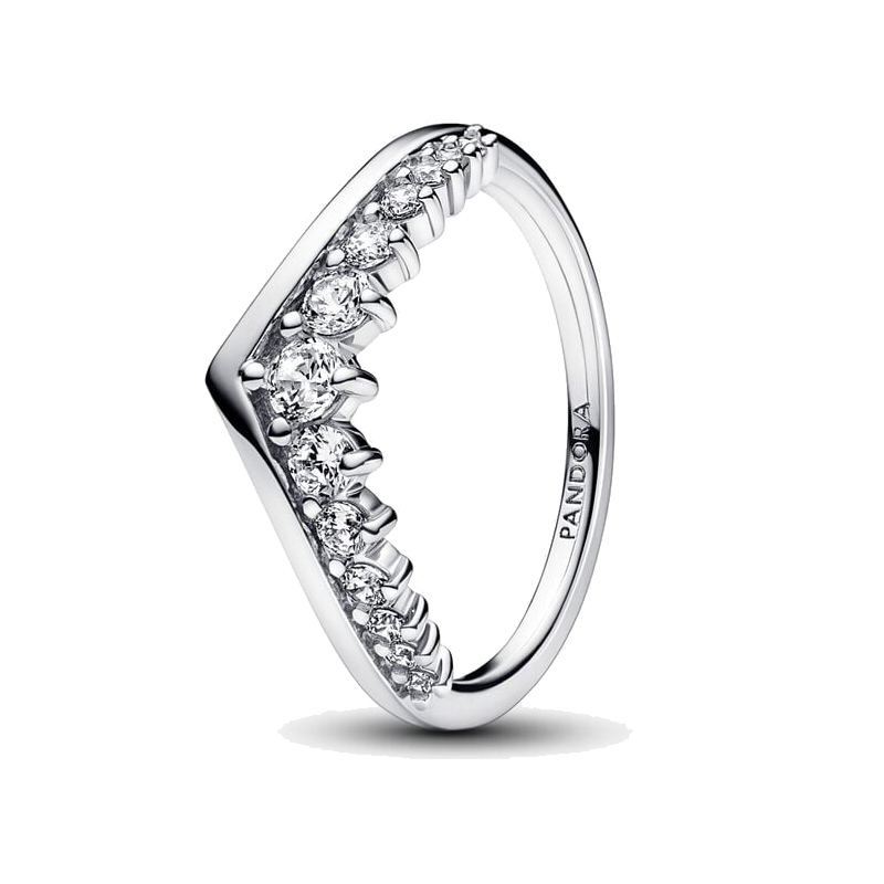 Anillo Pandora, con circonitas